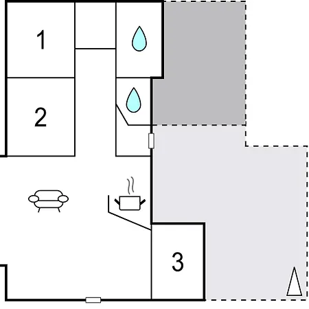 度假居 Three-bedroom Saeby 05